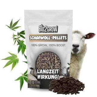 Bio2Grow Sheep Wool Pellets 5 Kg – Sustainable Organic Fertilizer from Sheep Wool