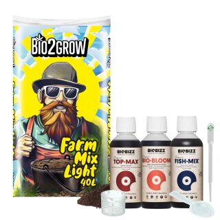 Bio2Grow Soil Autoflower Set – Plant Substrate for Automatic Strains
