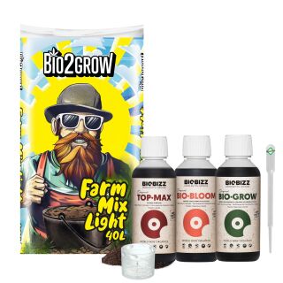 Bio2Grow Erde Basic Set – Universelles Pflanzsubstrat
