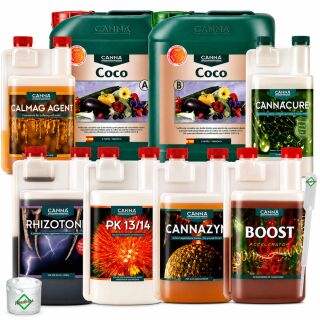 Canna Coco 8-Teiliges Dünger Set L