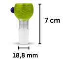 Heavy Green Glass Bong Bowl 18.8 mm Joint