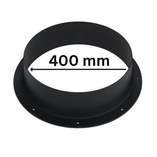 PVC Anschlussflansch Ø 400 mm für Lüftungssysteme Grow