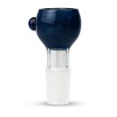 Bong Glas Kopf Heavy Blau 18,8 mm Schliff 4-teiliges Set