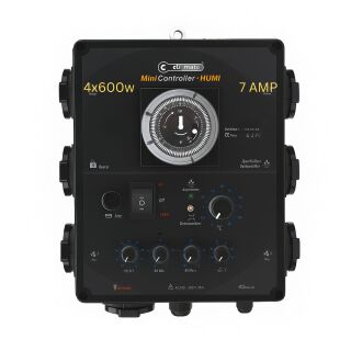 Cli-Mate Mini Humi Controller 4x600W + 7A - Climate Control for Grow Rooms
