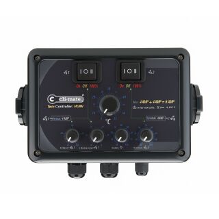 Cli-Mate Twin-Controller-Humi 4A + 4A - Klimasteuerung Grow