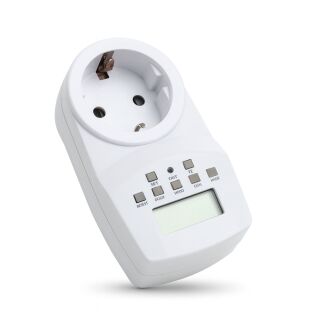 Digitale Zeitschaltuhr für Grow Bereich mit Timer Funktion - Grow Box Pflanzen