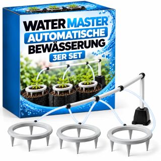Water Master Tropf Bewässerung 3er Set - Automatische Bewässerung