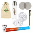 Color Grad Glass Pipe Rubber 6-teiliges Set