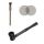 Mini Aluminium Pfeife 8,5 cm 3-teiliges Set