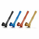 Mini Aluminium Pfeife 8,5 cm 4-teiliges Set