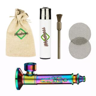 Skeleton Metal Pipe 9,5 cm 5-teiliges Set