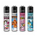 Clipper Feuerzeug Set 4 Stück Big Balls Serie -...