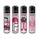 Clipper Feuerzeug Set 4 Stück FFX Boobs Serie -...