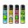 Clipper Feuerzeug Set 4 Stück Vegan Serie - Limited Lighter