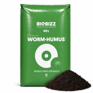 BioBizz Wurmhumus 40 Liter - Naturdünger Grow Anbau