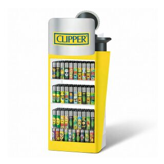 Clipper Feuerzeug Display + 198 Clipper
