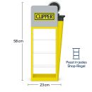 Clipper Feuerzeug Display + 198 Clipper