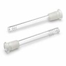 Glas Chillum Adapter 18,8 mm auf 14.5 mm Schliff 11 cm...