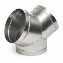 Y-Stück 250/125/125 mm Metall – Lüftung...