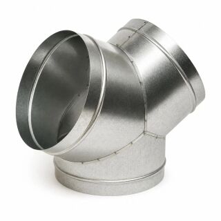Y-Stück 400/250/250 mm Metall – Lüftung Y-Verbinder
