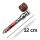 Schraub-Pfeife Metall Kunststoff und Holz 12 cm 6-teiliges Set