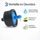 Multifunktionaler Einzeltropfer 3,2 l/h - Tropfbewässerung