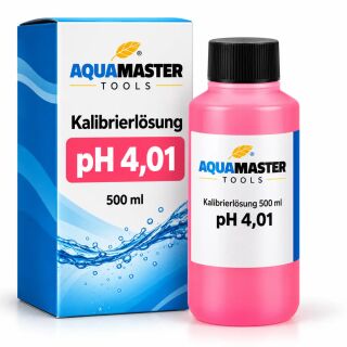 Aqua Master pH-Kalibrierlösung 4,01 500 ml – pH-Eichlösung Pufferlösung