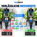Aqua Master Kalibrierlösungs Set - pH Elektrode EC-Messgerät