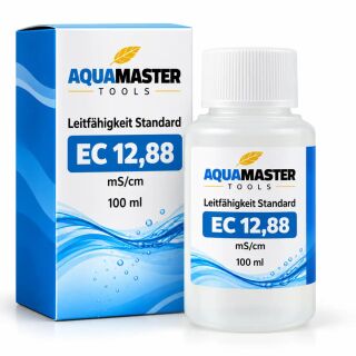 Aqua Master Eichlösung EC 12,88 100 ml - Kalibrierlösung