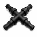 Autopot Kreuzsstück 9 mm – Grow Wasserhahn