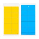 Blautafel & Gelbtafel 40x25 cm je 12 Stück...