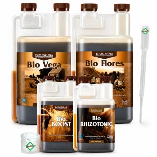Canna Bio 4-Teiliges Grow Dünger Set