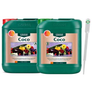 Canna Coco A & B Dünger-Set – 2 × 20 Liter (40 Liter Gesamtmenge)