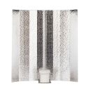 B-WARE Hammerschlag Lampen Reflektor 47x47 cm –...