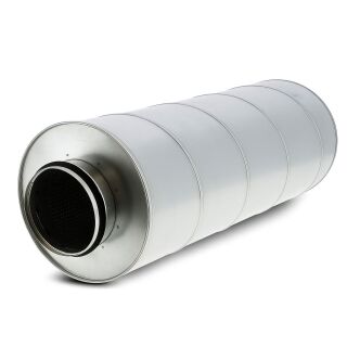 Can-Filters Schalldämpfer 50 cm mit 250 mm Flansch – Schallgedämmter Lüfterkanal