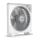 B-WARE 11 Typhoon Box-Ventilator leise 45 Watt 3-Stufig GITTER SCHIEF