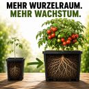 B-Ware Blumentopf ECKIG 18 Liter 32x31x31 cm Rand verkratzt