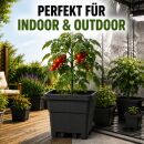 B-Ware Blumentopf ECKIG 18 Liter 32x31x31 cm Rand verkratzt