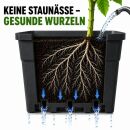 B-Ware Blumentopf ECKIG 18 Liter 32x31x31 cm Rand verkratzt