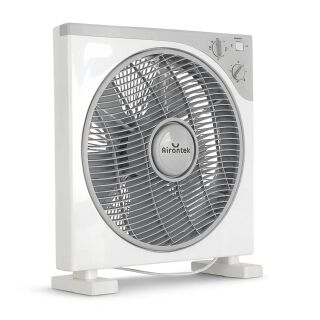 B-WARE 25 Airontek Box-Ventilator leise 40 Watt 3-Stufig – GEHÄUSE VORNE DEFEKT