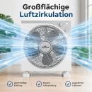 B-WARE 25 Airontek Box-Ventilator leise 40 Watt 3-Stufig – GEHÄUSE VORNE DEFEKT