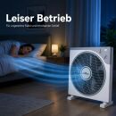 B-WARE 26 Airontek Box-Ventilator leise 40 Watt 3-Stufig – GEHÄUSE VORNE DEFEKT