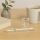 Glass Pipe 10 cm - 4-Piece Set with Leaf Design